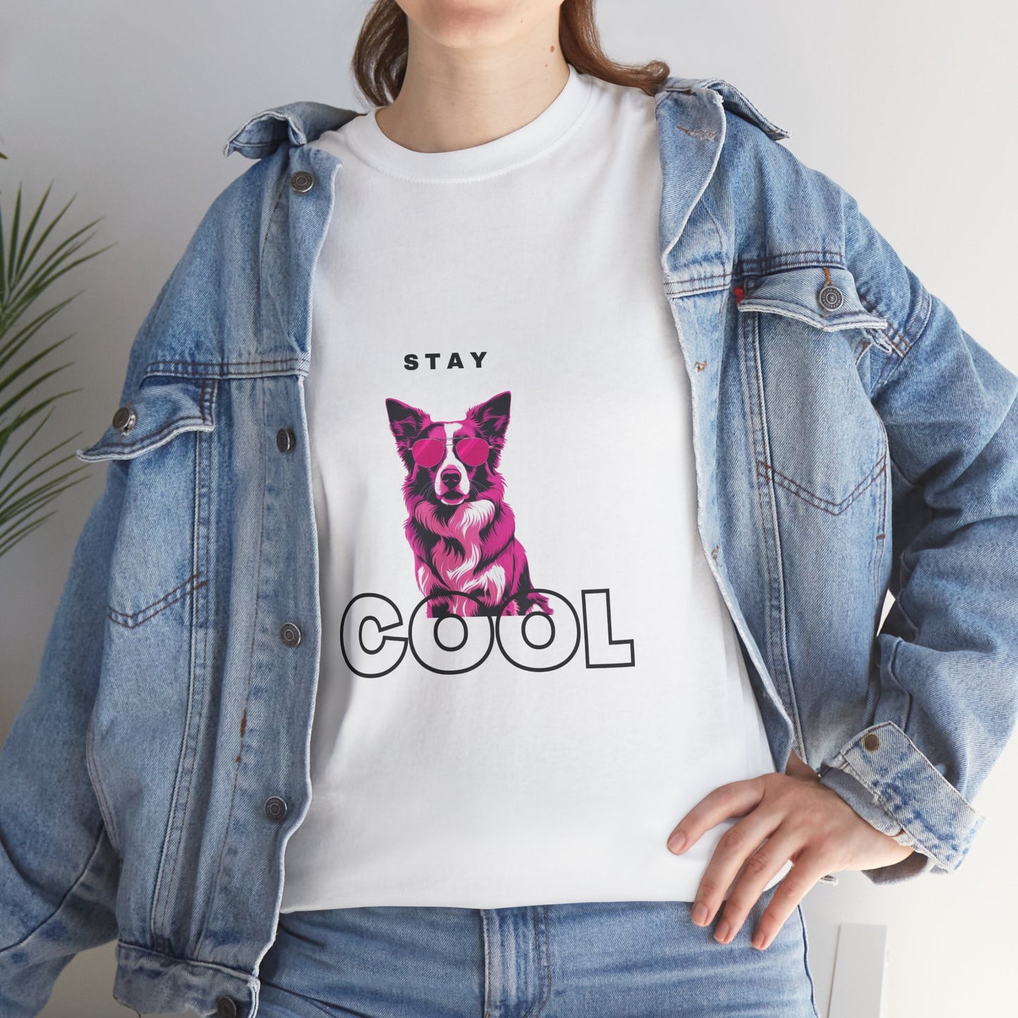 Border Collie Unisex Heavy Cotton Tee