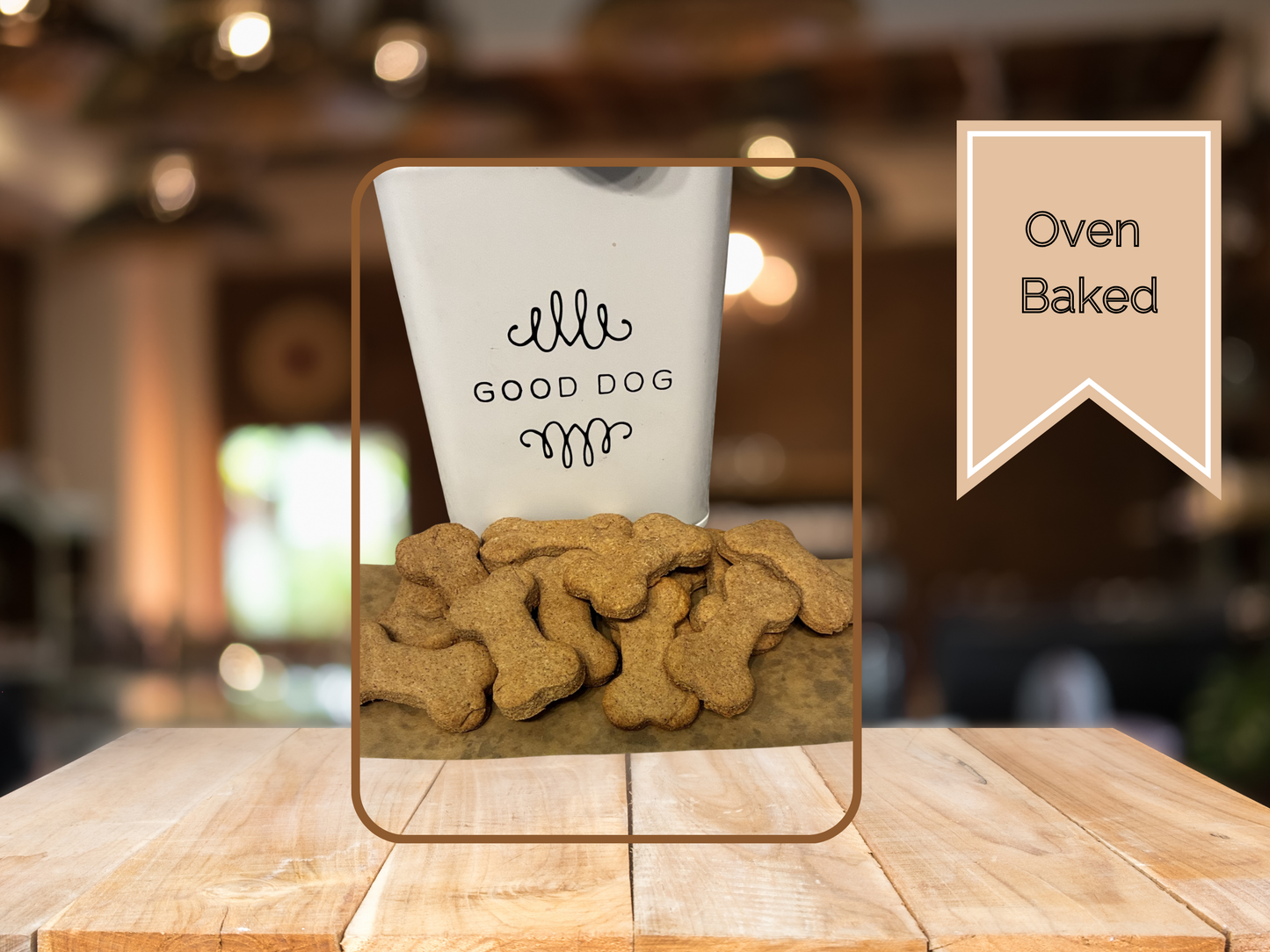 All-Natural Honey & Apple Dog Treats 8oz