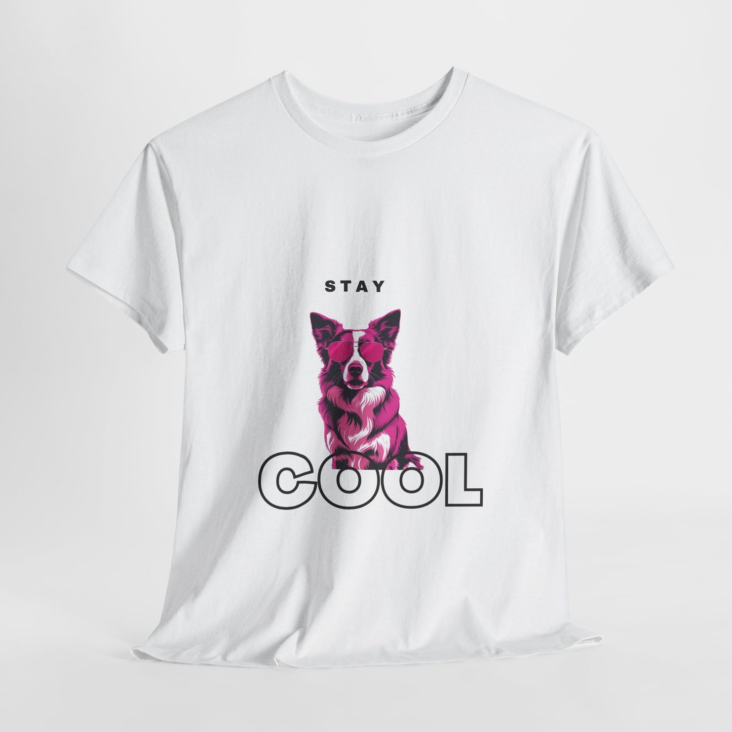 Border Collie Unisex Heavy Cotton Tee