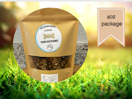 Dipped Peanut Butter Bones 4oz