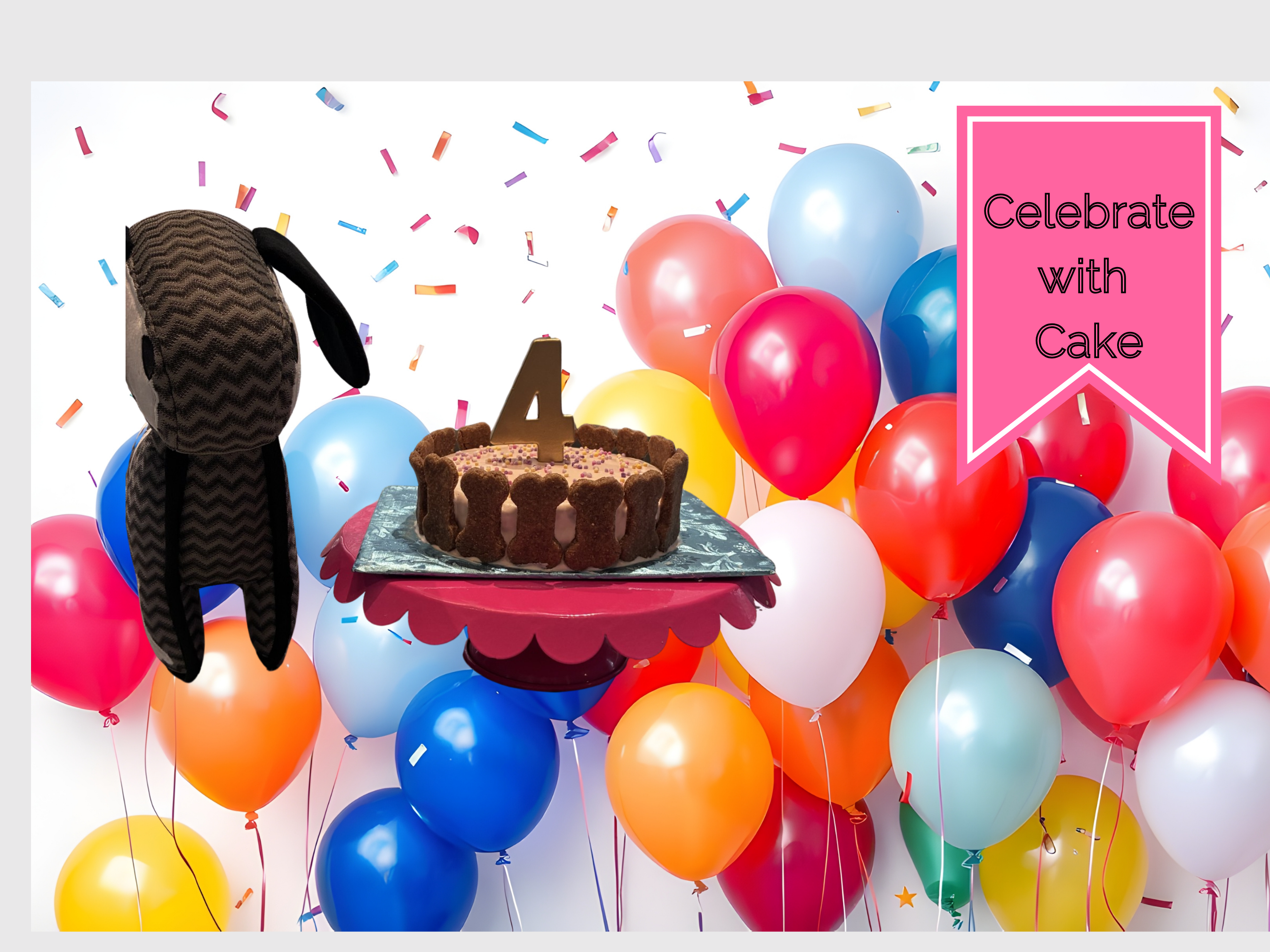 Dog Birthday Cake