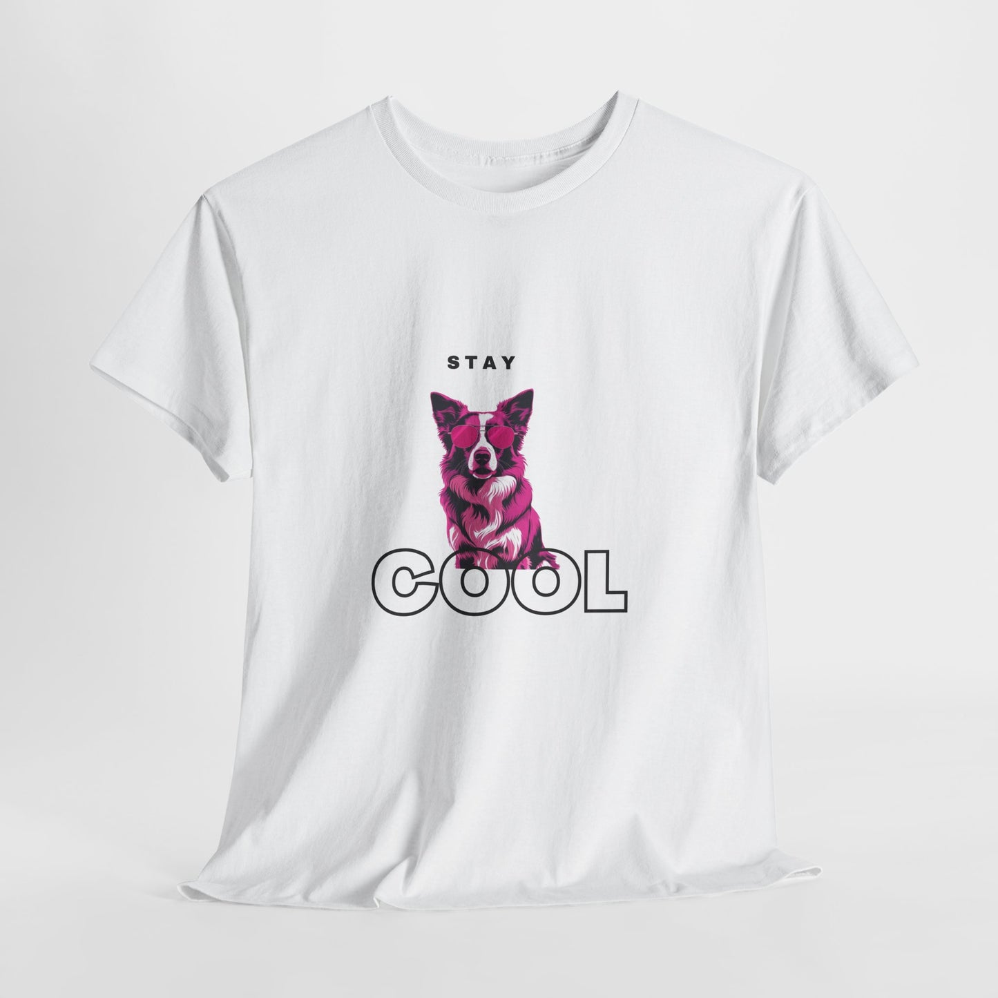 Border Collie Unisex Heavy Cotton Tee
