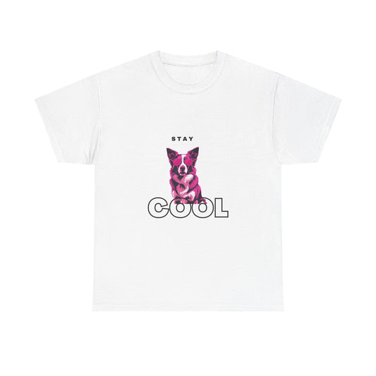 Border Collie Unisex Heavy Cotton Tee