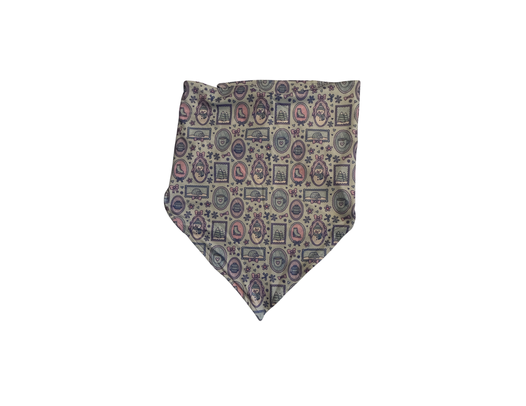 Winter Wonderland Ruffle Bandana